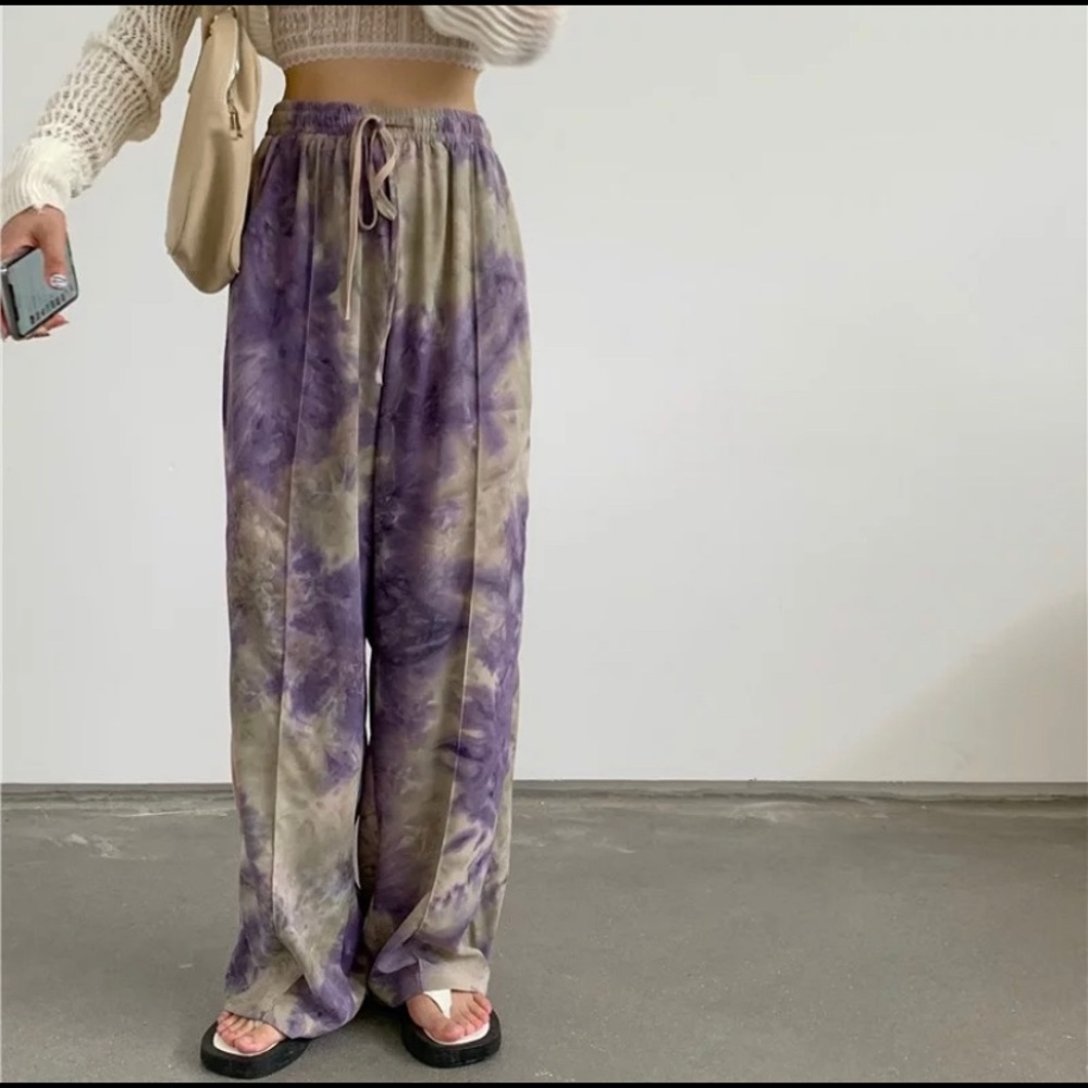 NWT Palazzo Pants Drawstring Waist Beach Pants